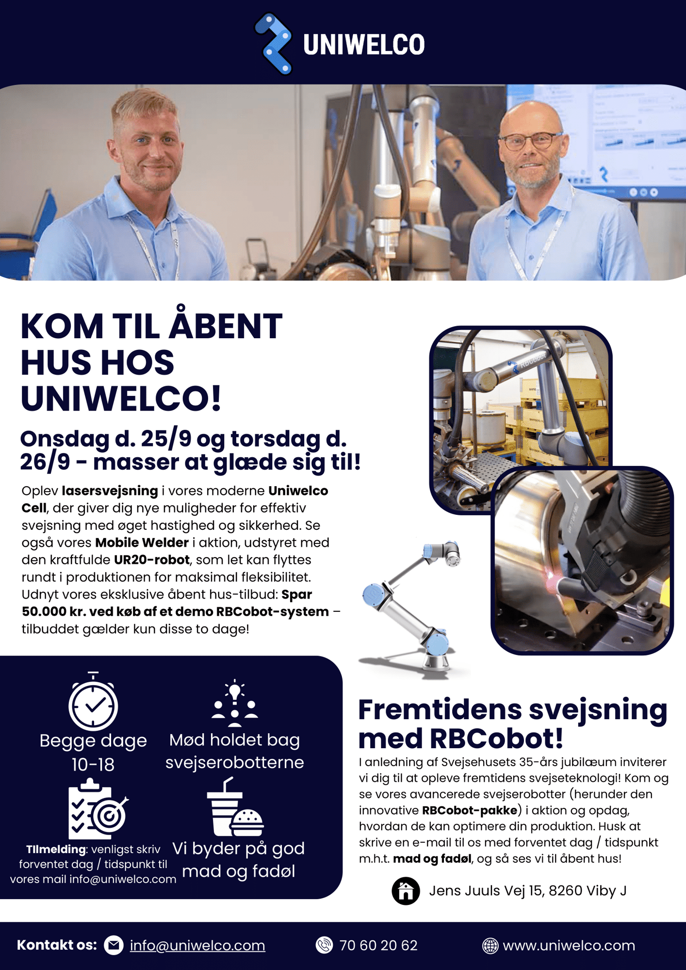 Uniwelco byder velkommen til åbent hus-1